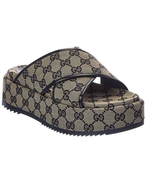 gucci platfrom sandals|gucci platform sandals sale clearance.